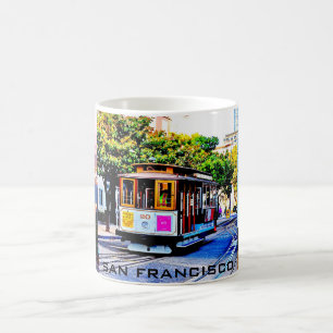 SAN FRANCISCO CABLE CAR SOUVENIR KAFFEE TASSE