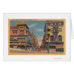 San Francisco, CAGrant Avenue in Chinatown
