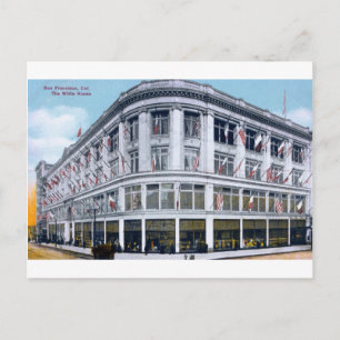 San Francisco, Cal Das Weiße Haus Postkarte