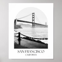 San Francisco California Arch Foto Print