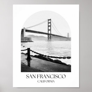 San Francisco California Arch Foto Print Poster
