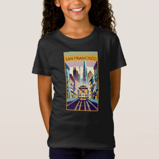 San Francisco California Art Deco T-Shirt