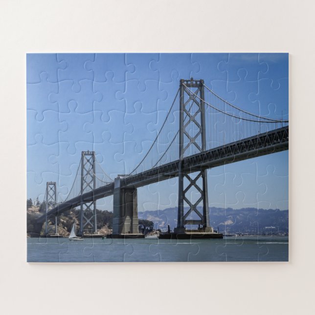 San Francisco California Bay Bridge Puzzle (Horizontal)
