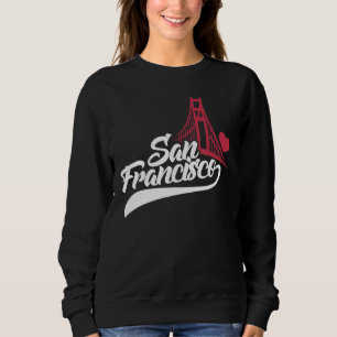 San Francisco California Bridge Ca Usa Travel Sweatshirt