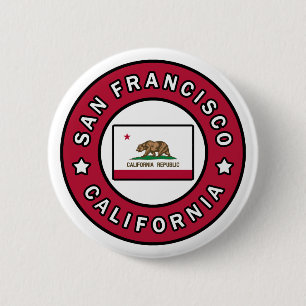 San Francisco California Button