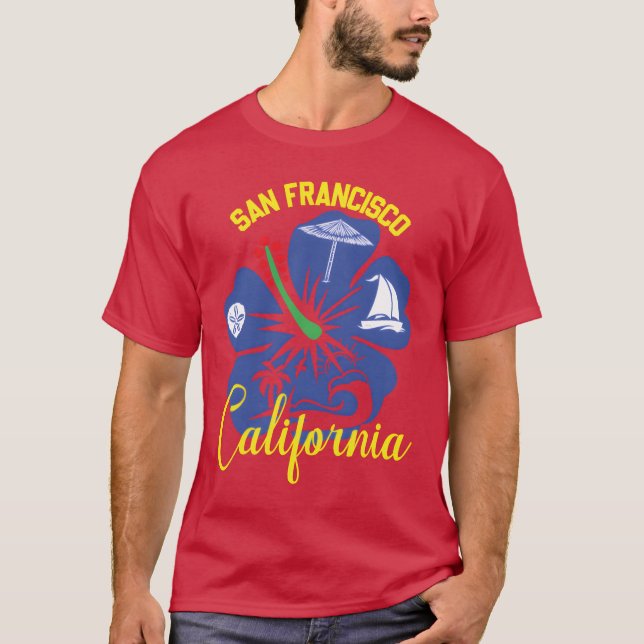 San Francisco California Familyrip Friends Group T-Shirt (Vorderseite)