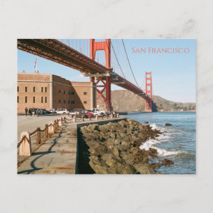San Francisco California Filmfotografie Postkarte