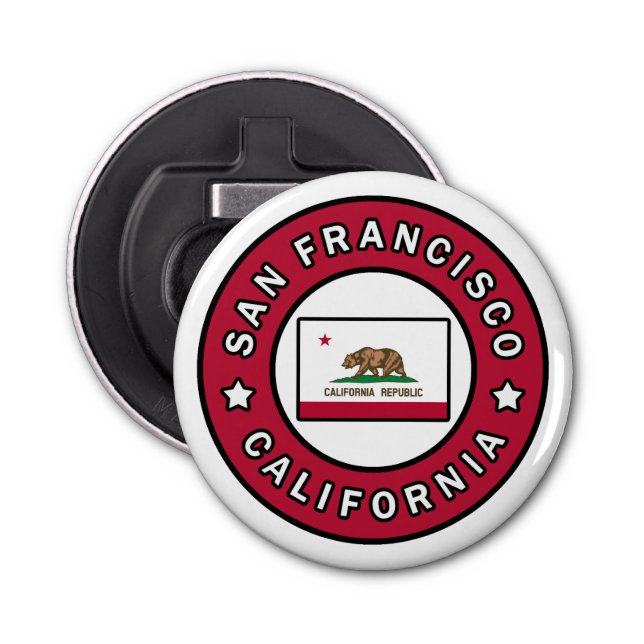 San Francisco California Flaschenöffner (Vorderseite)