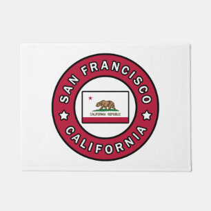 San Francisco California Fußmatte