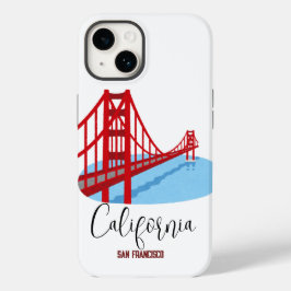 San Francisco California Golden Gate Bridge Case-Mate iPhone 14 Hülle