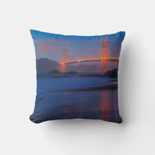 San Francisco California Golden Gate Bridge Kissen