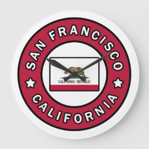 San Francisco California Große Wanduhr