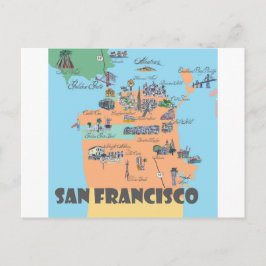 San Francisco California Karte