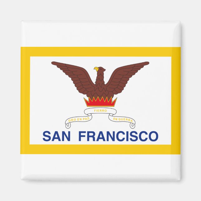 San Francisco California Magnet (Vorne)
