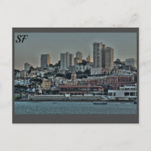 San Francisco California Postkarte