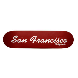 San Francisco, California Skateboard