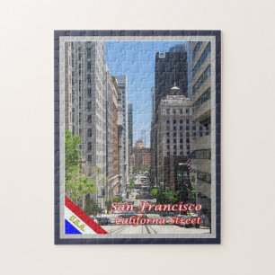 San Francisco - California Street - USA - Puzzle