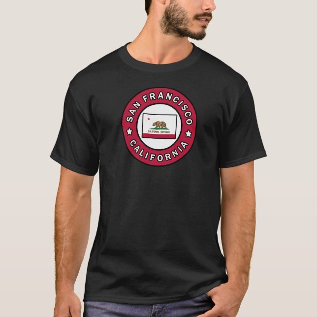 San Francisco California T-Shirt (Vorderseite)