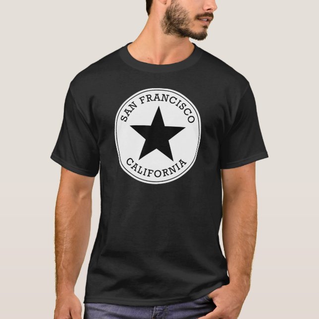 San Francisco California T Shirt (Vorderseite)