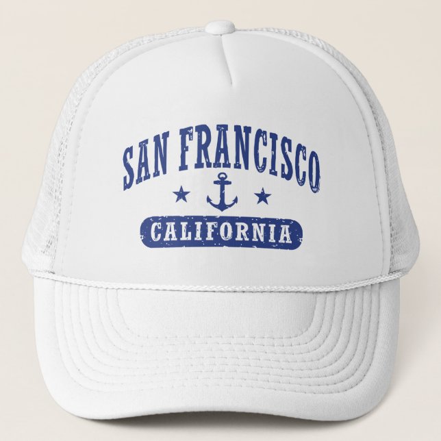 San Francisco California Truckerkappe (Vorderseite)
