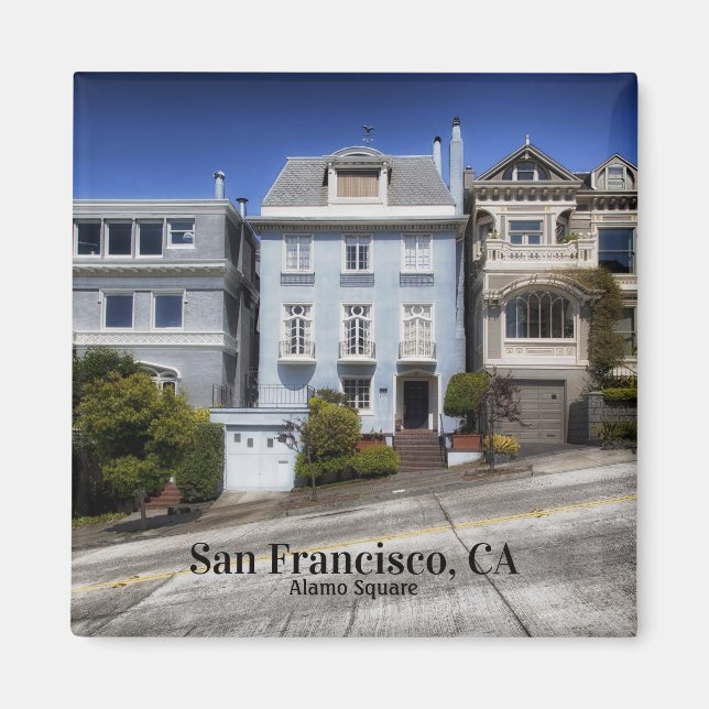 San Francisco California Victorians Magnet (Vorne)