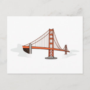 San Francisco California Weddings Save the Dates Ankündigungspostkarte
