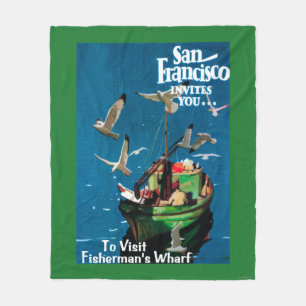 San Francisco, CaliforniaFishermans Kai Fleecedecke