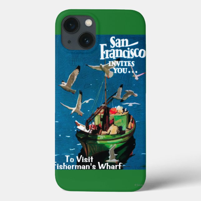 San Francisco, CaliforniaFisherman's Wharf Case-Mate iPhone Hülle (Rückseite)