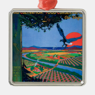 San Francisco, CaliforniaLand Show Ornament Aus Metall