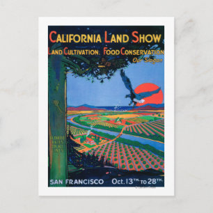 San Francisco, CaliforniaLand Show Postkarte