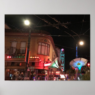 San Francisco Castro Sign #1 Poster