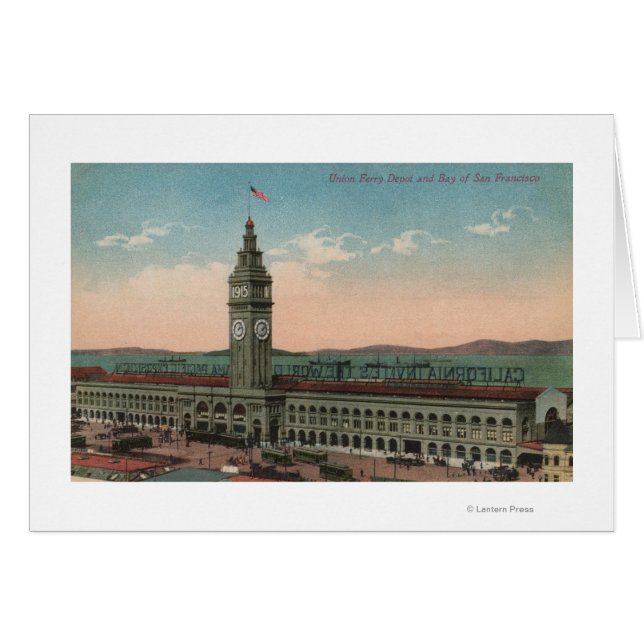 San Francisco, CAUnion Ferry Terminal Gebäude (Vorderseite (Horizontal))