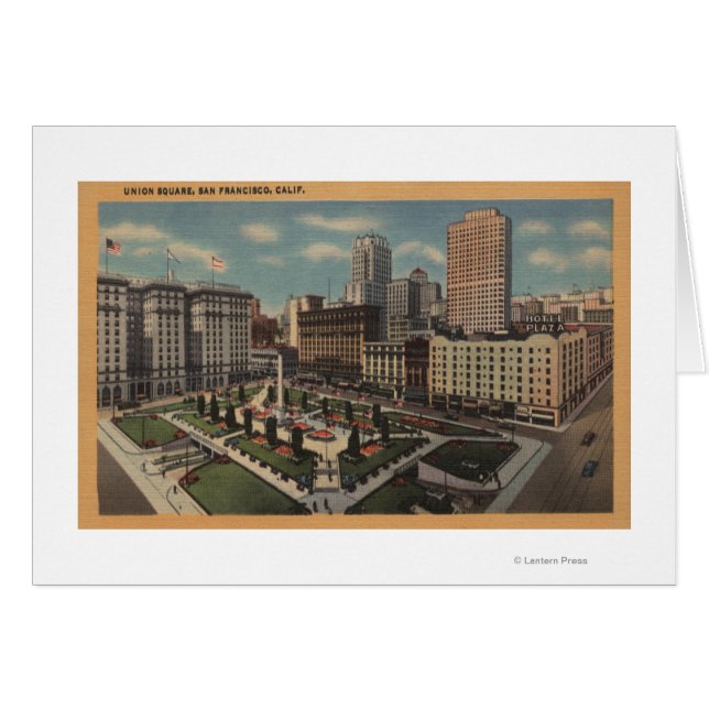 San Francisco, CAUnion Square View (Vorderseite (Horizontal))