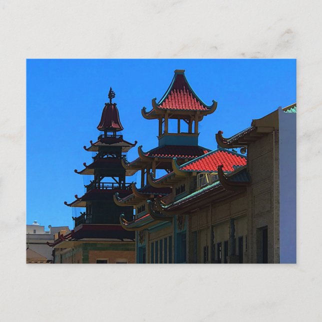 San Francisco Chinatown #10 Postcard Postkarte (Vorderseite)