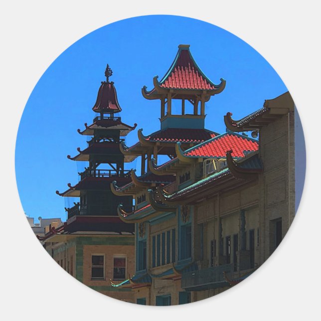 San Francisco Chinatown #10 Stickers (Vorderseite)