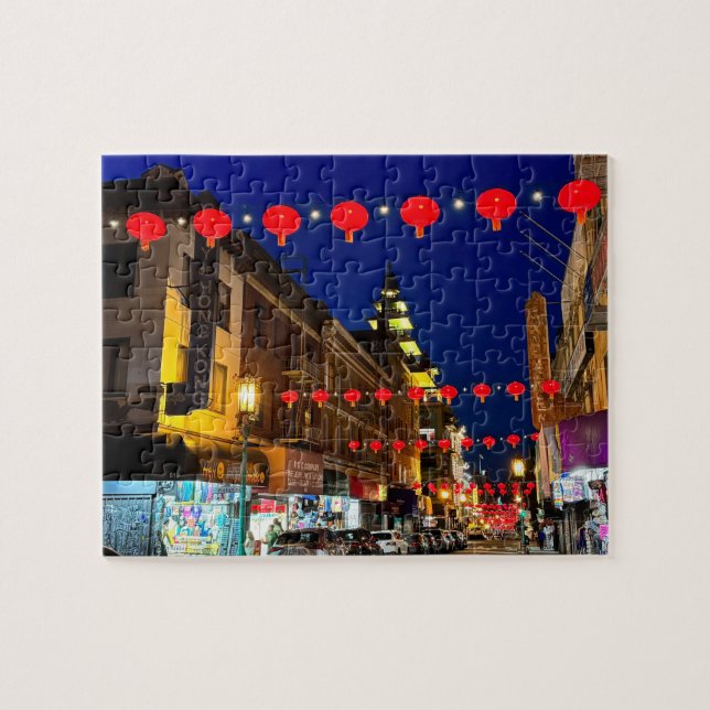 San Francisco Chinatown #11 Jigsaw Puzzle (Horizontal)