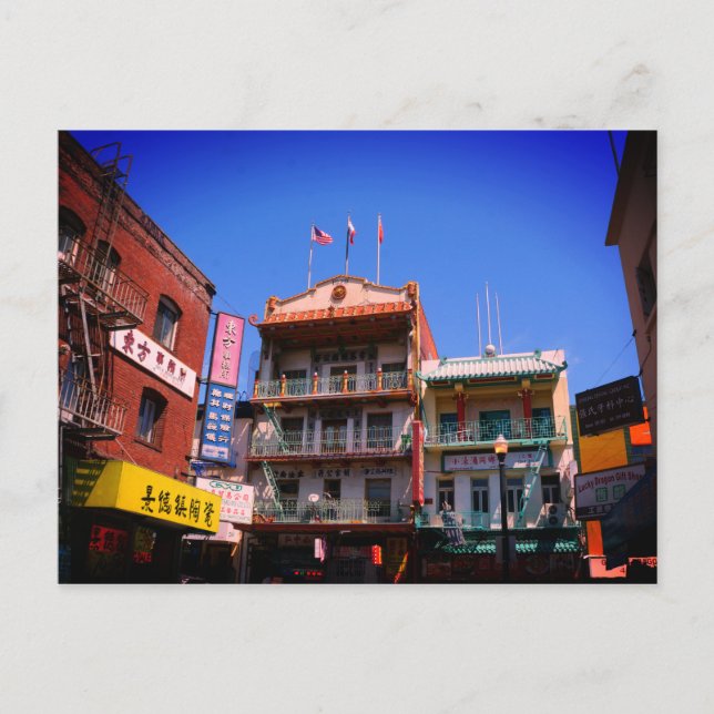 San Francisco Chinatown #3 Postcard Postkarte (Vorderseite)