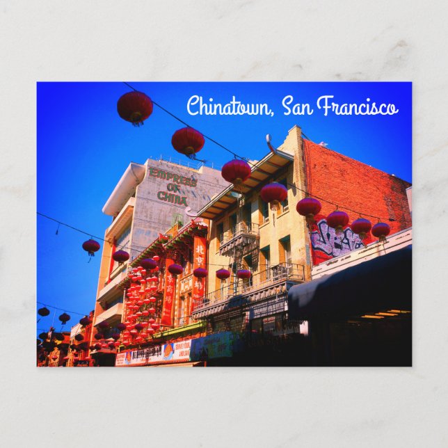 San Francisco Chinatown #4 Postcard Postkarte (Vorderseite)