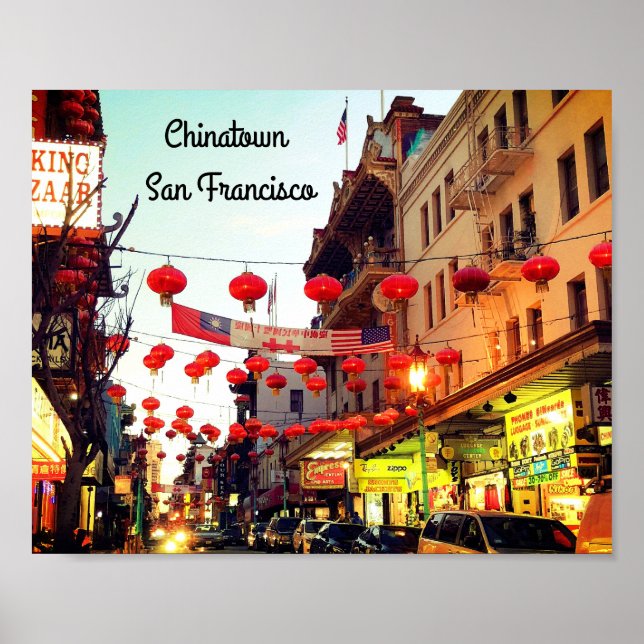 San Francisco Chinatown #5 Poster (Vorne)