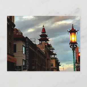 San Francisco Chinatown #6-2 Postcard Postkarte