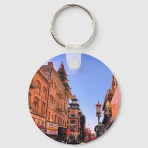 San Francisco Chinatown #7 Schlüsselanhänger