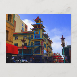 San Francisco Chinatown #8 Postcard Postkarte