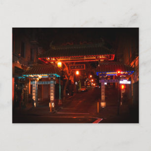 San Francisco Chinatown Gate #2 Postkarte