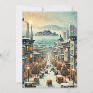 San Francisco Christmas Elegance - Karte