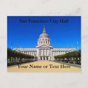 San Francisco City Hall #1-2 Postcard Postkarte