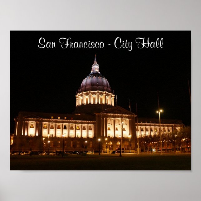San Francisco City Hall #3 Poster (Vorne)
