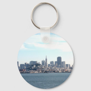 San Francisco City View von der Bucht Schlüsselanhänger