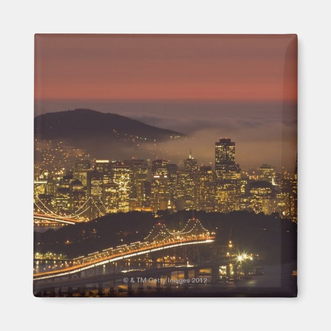 San Francisco Cityscape Magnet (Vorne)