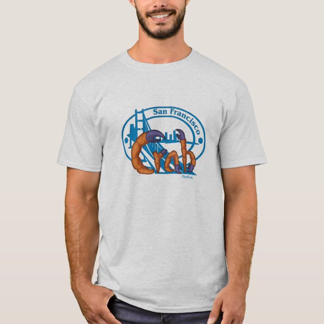 San Francisco Crab T-Shirt (Vorderseite)