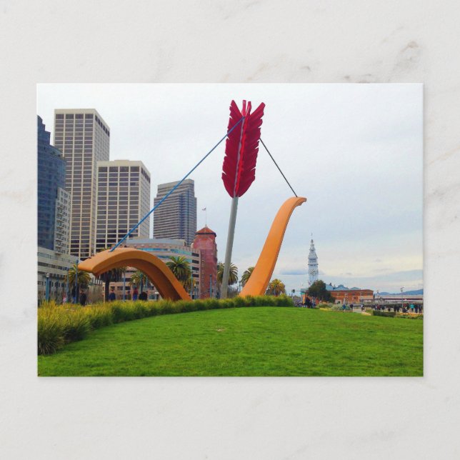 San Francisco Cupid's Span #6 Postcard Postkarte (Vorderseite)